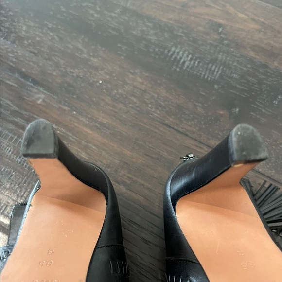 Coach booties. Used once. No scuffs. - Picture 3 of 6